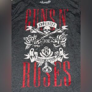 Guns N Roses Appetite for Destruction t shirt Men’s Large Gray #GNR